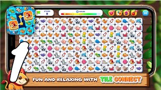 Tile Connect: Onet Matching Gameplay Walkthrough #1 - Stage 1 ~ 5 (Android, IOS) screenshot 4