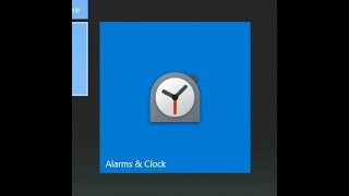 Alarm & Clock Use In Windows 10