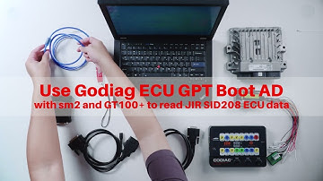 Godiag ECU GPT Boot AD with SM2 and Godiag GT100+ Read FORD SID208 ECU- GodiagShop.com