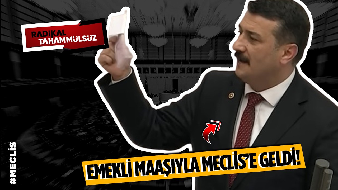 Meclis’te Tarihi Çıkış! Selçuk Türkoğlu Emekli Maaşını Gösterdi, AKP’liler Pişman Oldu | ARŞİV