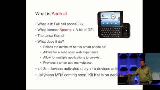 What Five Years of Android Has Meant - Chris DiBona, Google