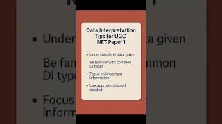 Master Data Interpretation: UGC NET Formulas Simplified