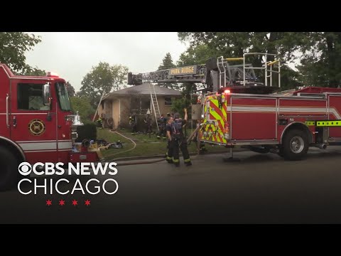 Man critically injured in house fire in Park Ridge, Illinois