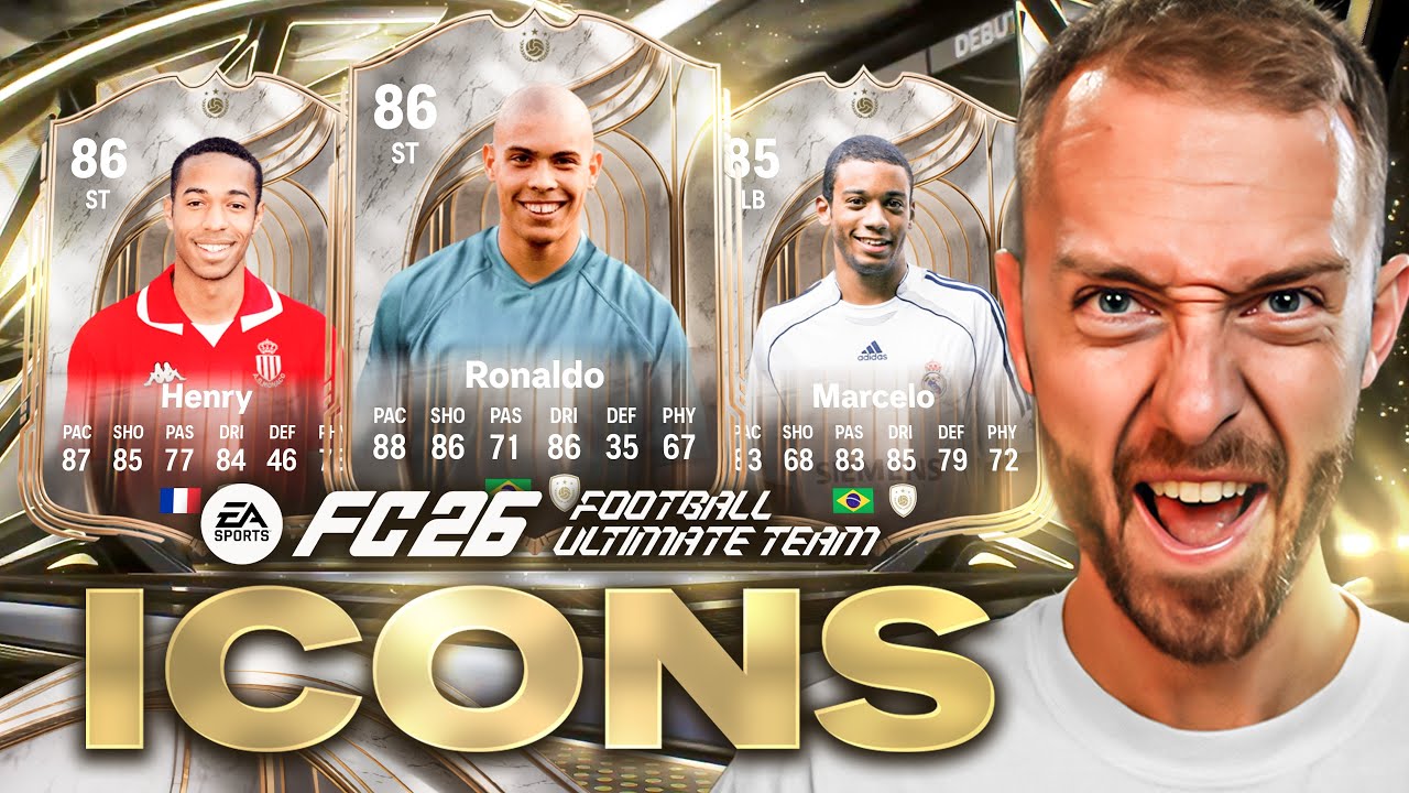 The FIRST ICON Packs of FC 26! - YouTube