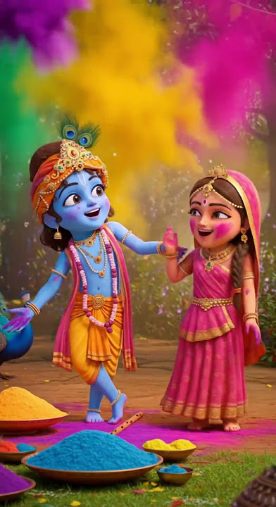 Little Krishna || Radha Maiyyaa || Balram ||Love Krishna Radha #littlekrishna #radhakrishna