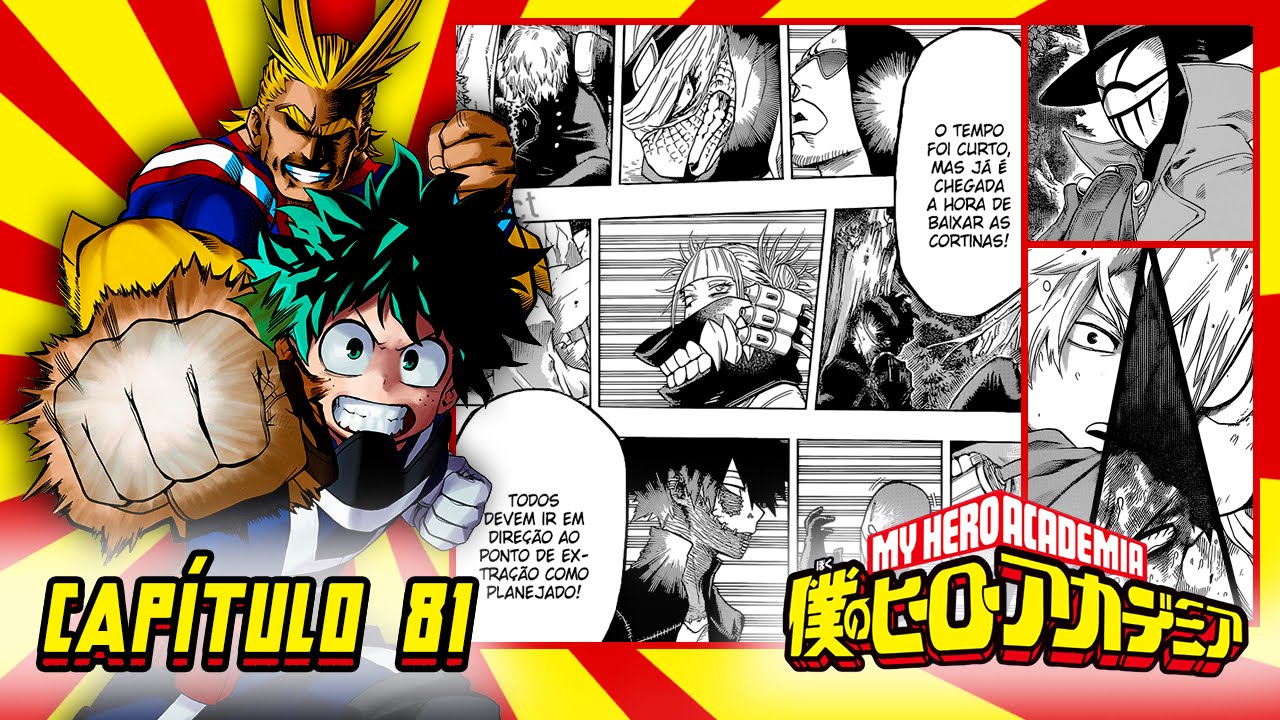 Boku no Hero Academia #81 - Vitória dos Vilões?! eiichiro meaning