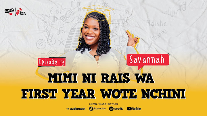 TIKTOK ILIVYOMFANYA SAVANNA, RAIS WA FIRST YEAR CHUO CHA MAJI, KUWA MAARUFU!
