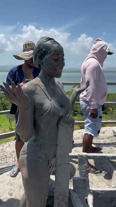 Totumo Mud Volcano #colombia #traveltips #cartagena #shorts #mom #motherhood