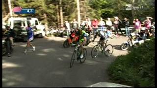 Giro d'Italia 2010 - 15/a Tappa, arrivo sul monte Zoncolan - Ivan Basso