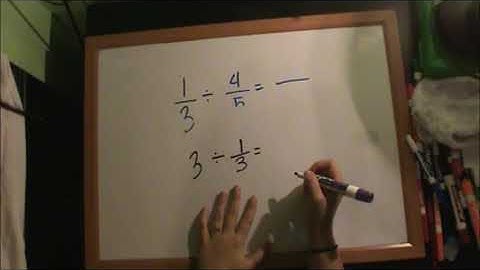 Dividing Fractions using Standard Algorithm