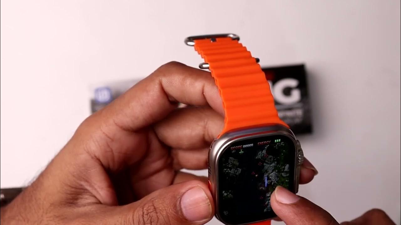 How to Play T900 Ultra Smart Watch Game YouTube