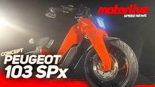 Le retour de la Peugeot 103 SP : SPx | SPEED NEWS by MOTOR LIVE 83,010 views 2 months ago 2 minutes, 41 seconds
