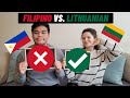 Filipino Husband vs. Lithuanian Wife | Who Knows Who Better? Couples Challenge with a BIG Twist!