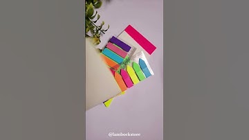 Transparent sticky notes 💗 #shortsfeed #stationeryaddict #asmr