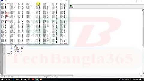 Assembly Language Bangla #11 add two numbers
