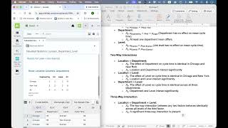 Full Analyze phase Balanced ANOVA using Minitab Update