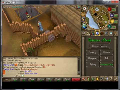 718 Rsps Helwyr Agility Guide 1-99 Easy Levels!!