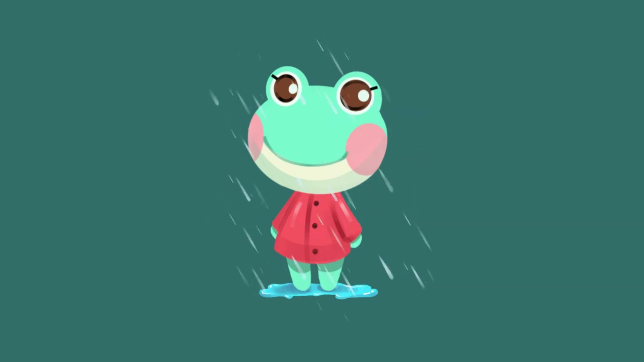 jumping in puddles ~ an animal crossing lofi mix ~ relaxing chillhop beats for rainy days