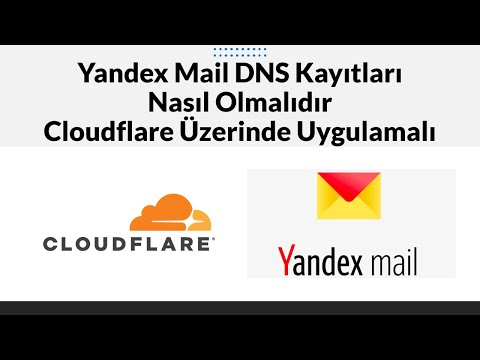 Yandex Mail DNS kayıtları Nasıl Olmalıdır Cloudflare Uygulamalı