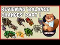 Part 1 balance changes review