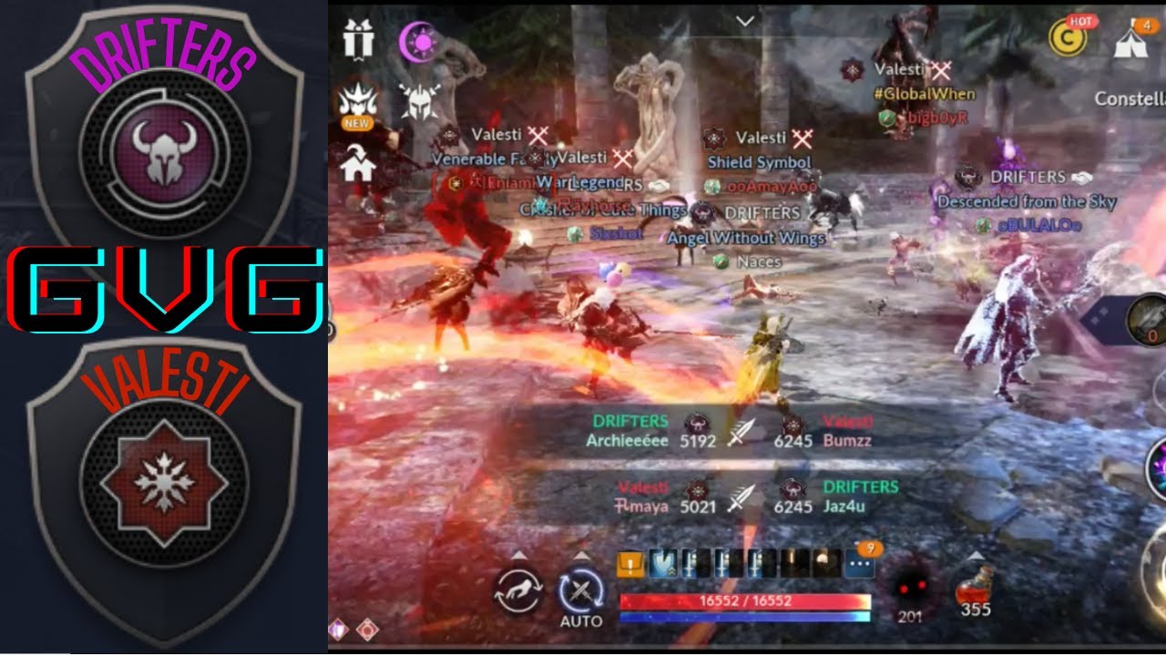 Guild War ⚔️: DRIFTERS vs Valesti | Black Desert Mobile