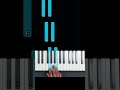 Canon in D on piano it's easy 😟😟( Easy piano tutorial ) #piano #pianotutorial #pianosoin