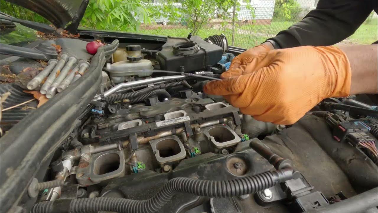 2007 cts 3 6 upper lower intake manifold gasket replacement youtube
