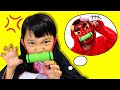 【寸劇】たいへん！　ねずこの竹を鬼にとられちゃった！？　リモコンでストップ　逮捕ごっこ　5歳　鬼滅の刃コラボ