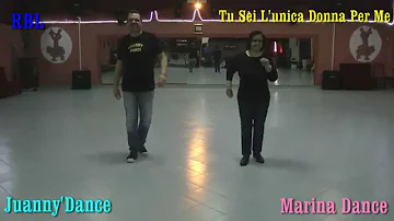 Balli Di Gruppo 2014 Tu Sei L'Unica Donna Per Me  Juanny'Dance e Marina Dance RBL