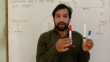 Chain survey ! Line ranger ! Ranging instrument ! Balveer sir ! Narayana coaching classes ! Survey