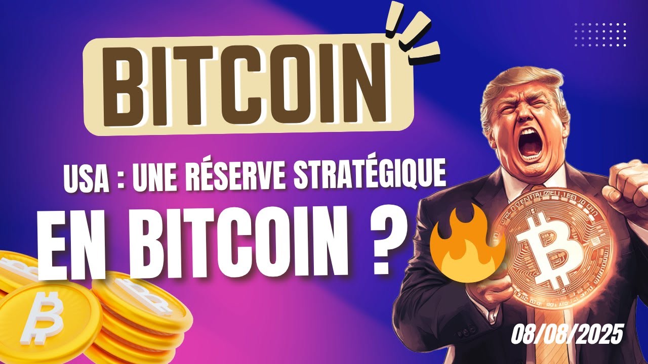 BITCOIN USA 🚀 UNE RÉSERVE STRATÉGIQUE EN BITCOIN ? ETHEREUM EN FEU  🔥ANALYSE CRYPTO & NEWS