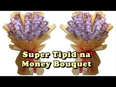Video: How To Make A Bouquet Of Money