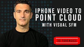 iPhone Video to Point Cloud with Visual SFM | 3D Forensics