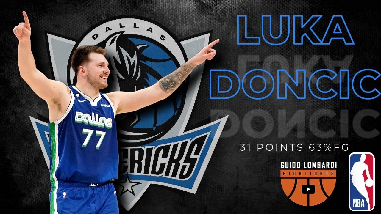 Luka Doncic 31 points Highlights against New Orleans Pelicans 01/02 ...