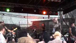 Lord of the Lost - Die Tomorrow Live Tidenhub Festival 18.08.2012