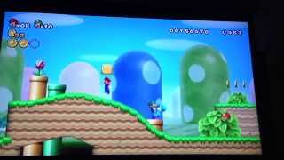 mario bros world 1 level 3 walkthrough (all star coins) screenshot 5