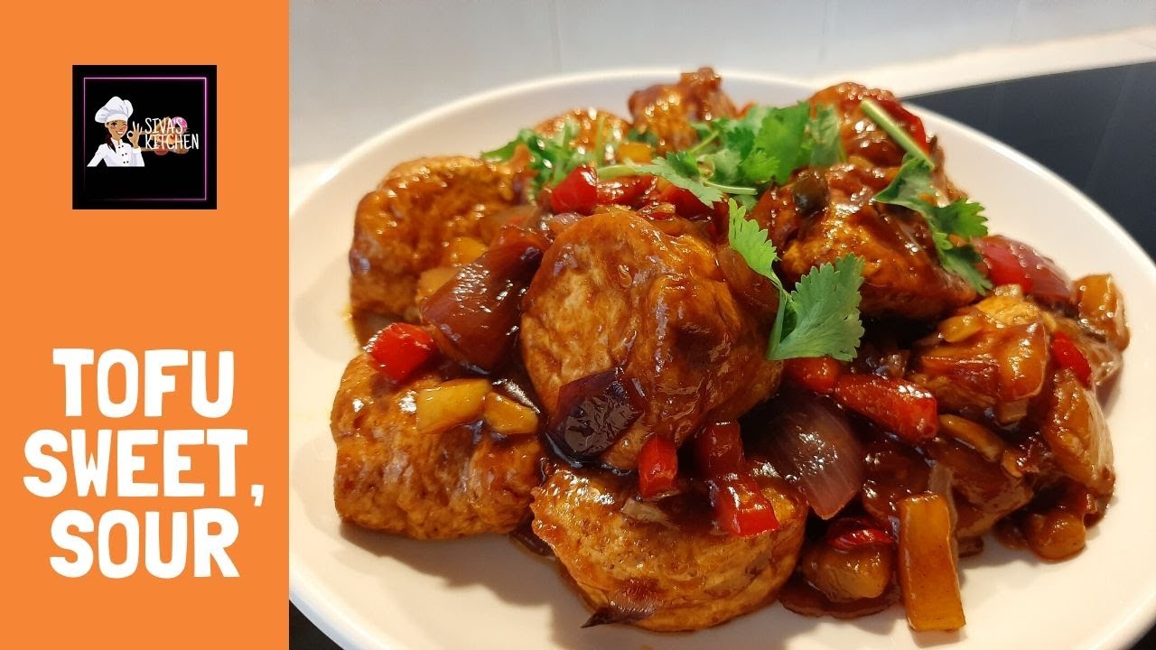 Sweet sour Japanese tofu. Ideal for vegetarians YouTube