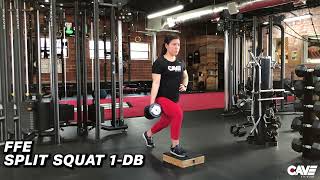 Front Foot Elevated Split Squat - DB Ipsilateral Wealth