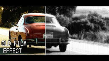 Photoshop CS5 old film effect tutorial