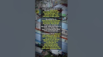 Cấp xã hoạt động từ 1/7, cấp tỉnh hoạt động từ 15/8 sau khi sáp nhập #tinchinhtrivn #viralvideo #fyp