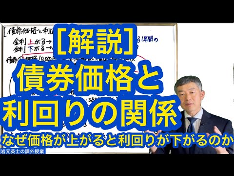 ［解説］債券価格と利回りの関係　なぜ債券価格が上がると利回りは下がるのか