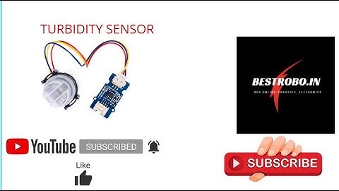 TURBIDITY SENSOR by bestrobo in