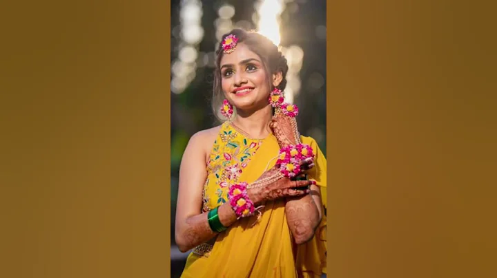 Haldi day fashion style dresses #weddingdress #haldiceremony #haldi #womensfashion #hotlook #beauty