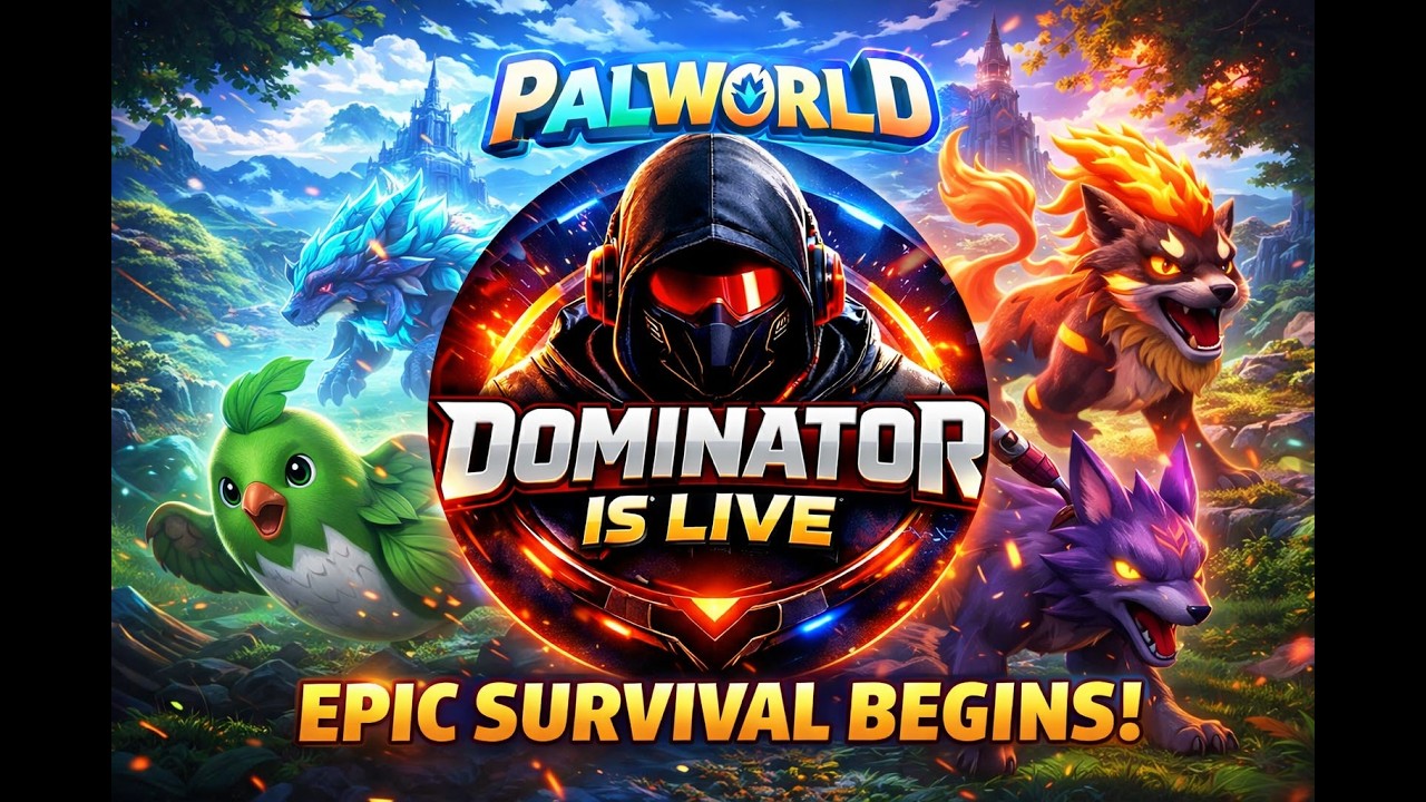 Palworld ki duniya ma apka swagat hai Day-1 | making our own world | Evil Within Live #palworld