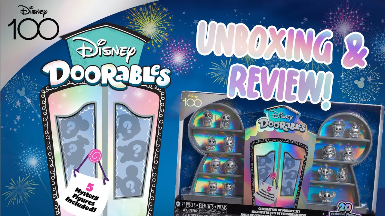 Disney Doorables 100 Celebration Of Wonder Figure Unboxing Review