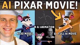 Generate 3D PIXAR MOVIES with AI! [FREE Workflow]