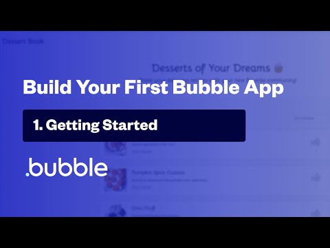 Building a Recipe Sharing App | Build Your First Bubble App [1/20]