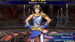 DISSIDIA 012: Bartz (Lvl 59) VS Cecil (Lvl 100)