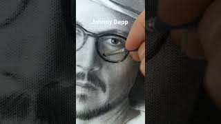 Portraitmalerei von Johnny Depp
