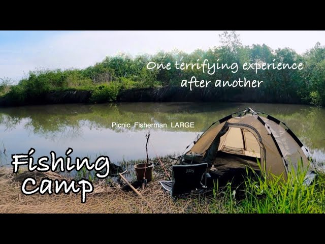 I kept fishing until I caught a huge fish and finally released it